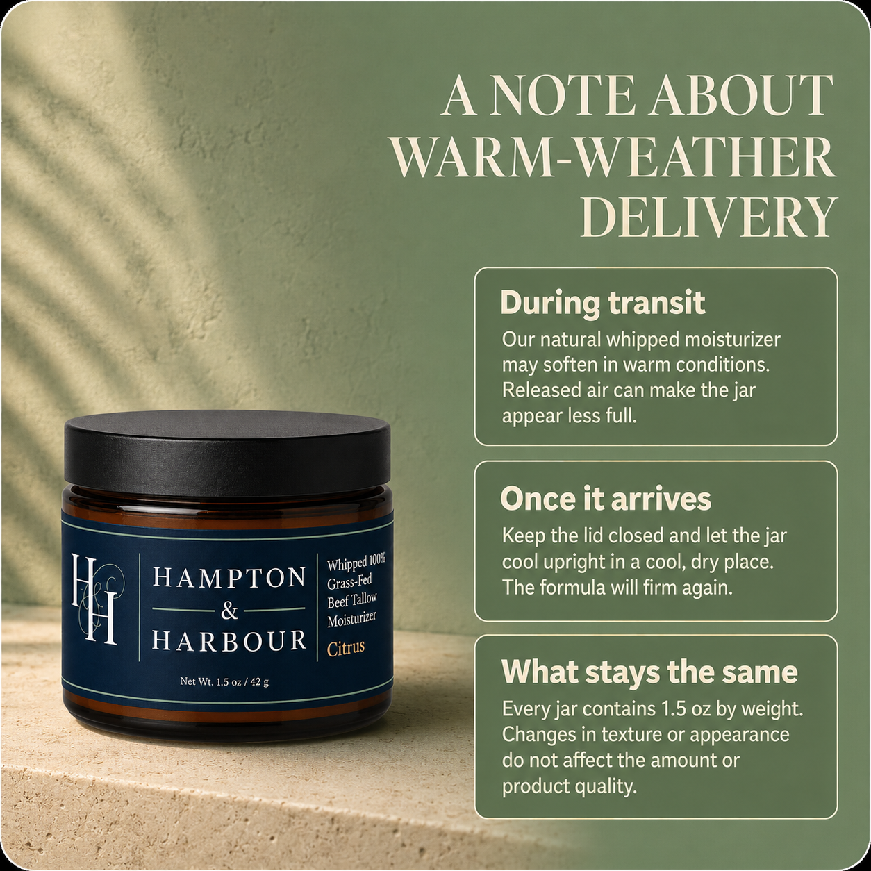 Whipped 100% Grass-Fed Beef Tallow Moisturizer